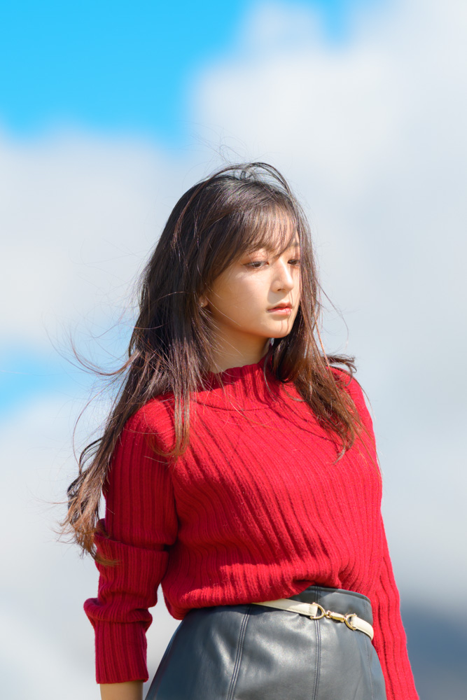 NIKKOR Z 135mm f/1.8 Plenaの解放描写を生かして撮影した女性ポートレート