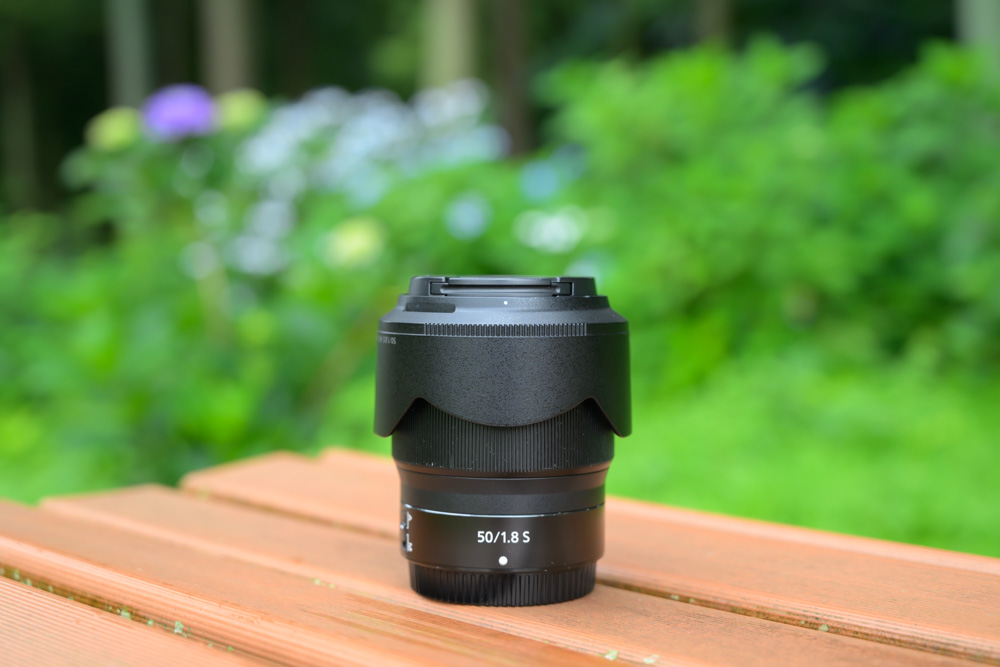 NIKKOR Z 50mm f1.8 Sのレンズ全体のデザイン