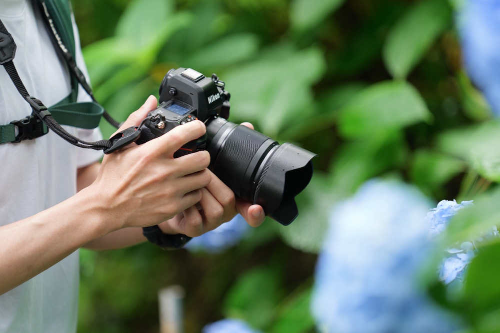 NIKKOR Z 50mm f1.8 SをNikon Zボディに装着したサイズ感